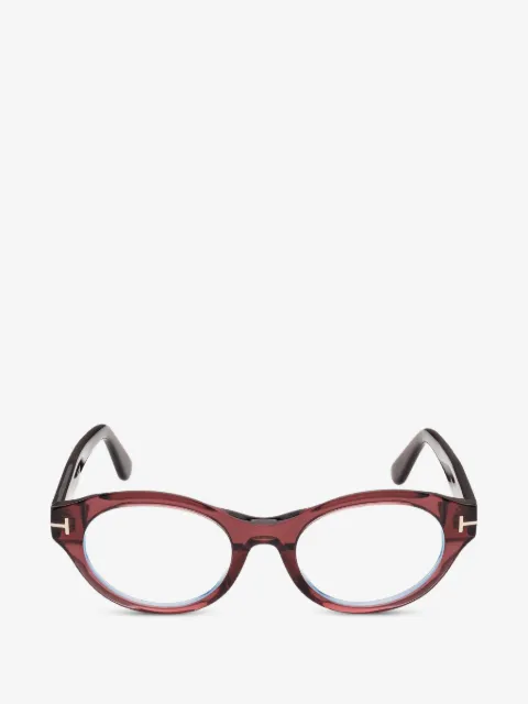 TOM FORD Eyewear T-logo cat-eye glasses