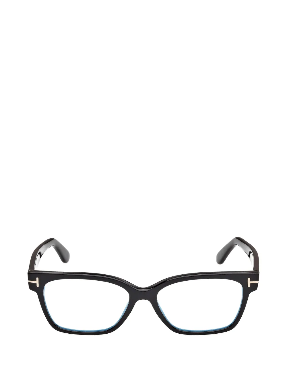TOM FORD Eyewear T-line rectangle-frame glasses - Nero