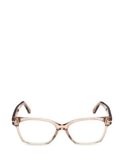 TOM FORD Eyewear T-logo rectangle-frame glasses