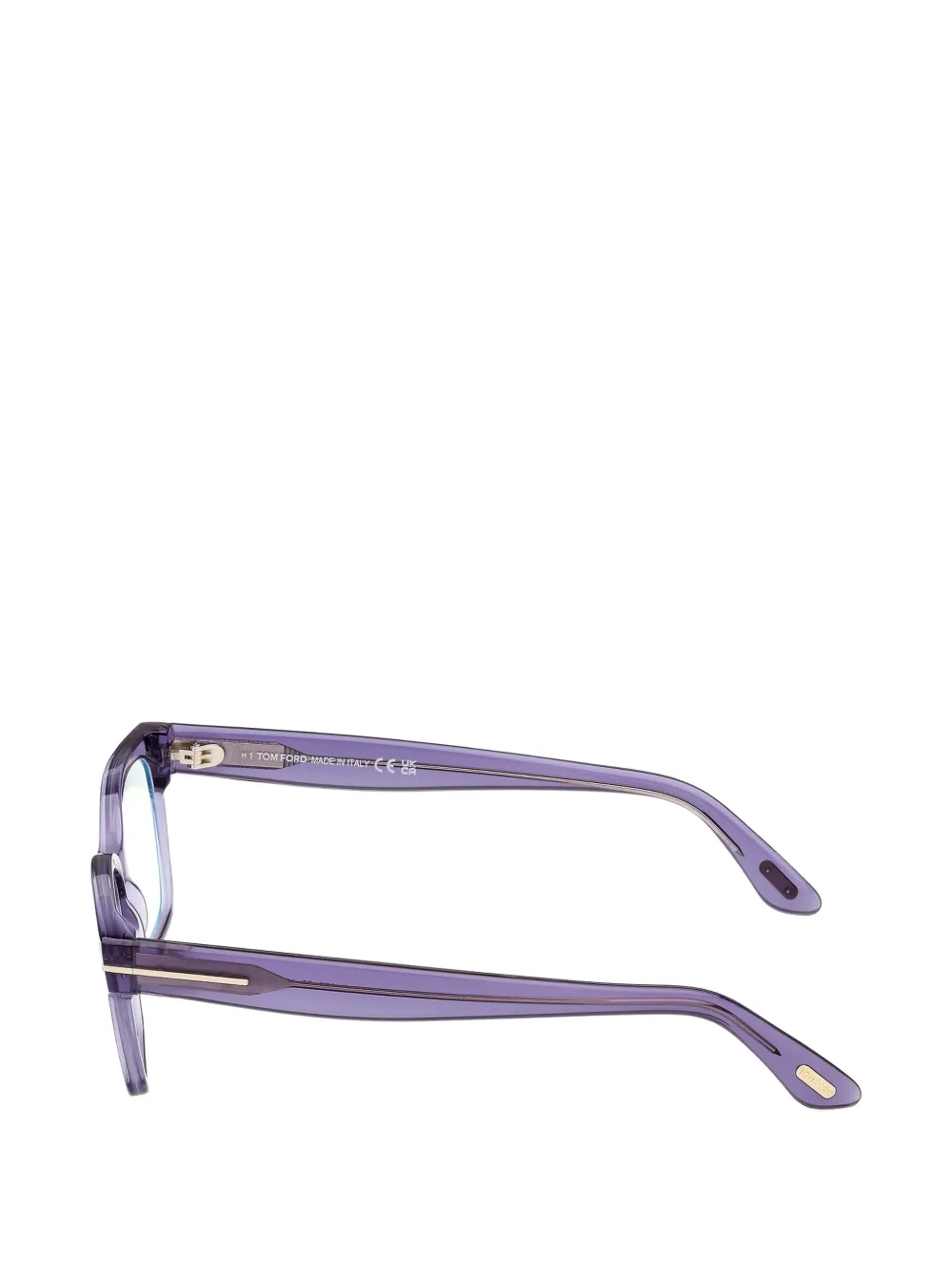 TOM FORD Eyewear Zonnebril met T-logo cat-eye montuur Paars