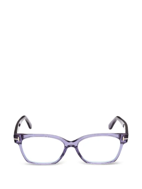 TOM FORD Eyewear Tロゴ キャットアイ メガネフレーム