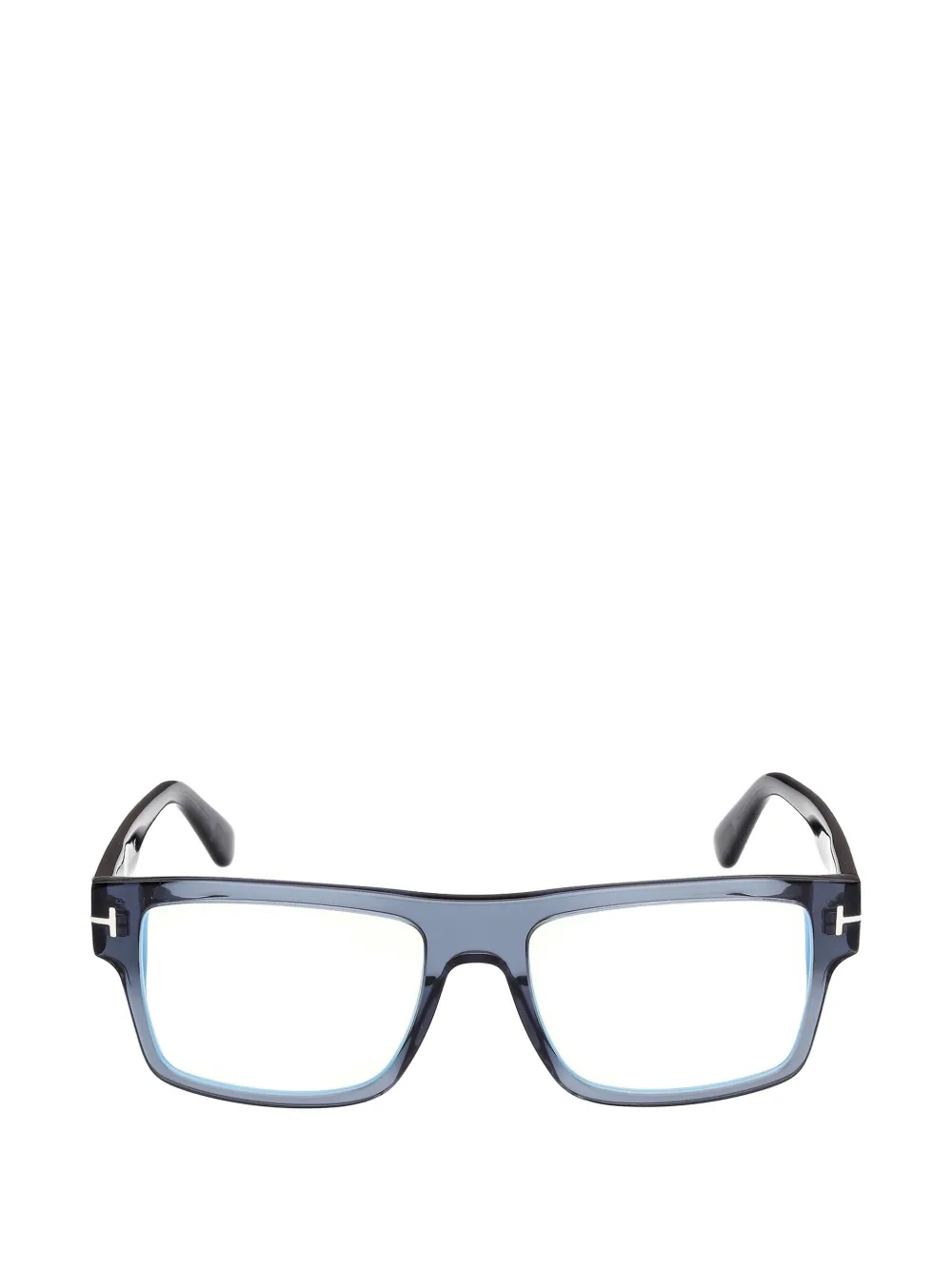 TOM FORD Eyewear rectangle-frame glasses - Grau
