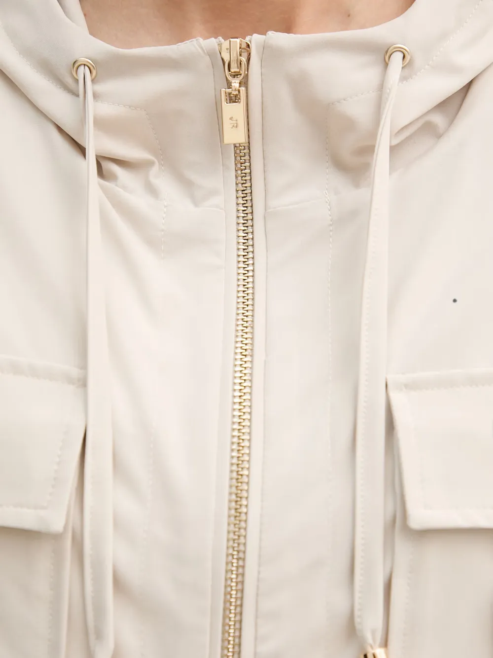 Joseph Ribkoff Jack met capuchon Beige