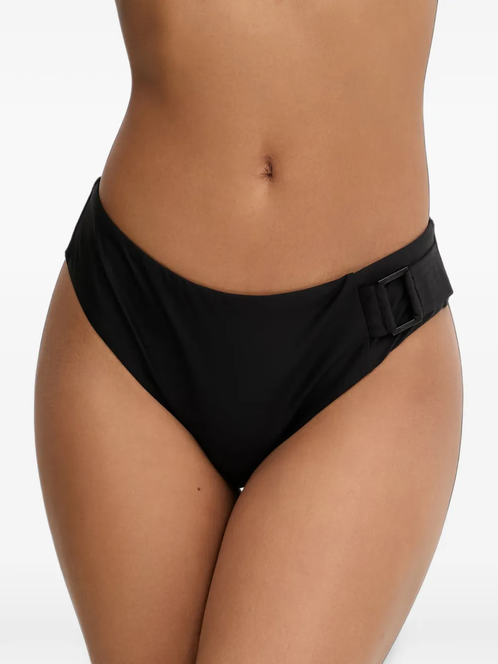 DKNY buckle-detail underwired bikini set Zwart