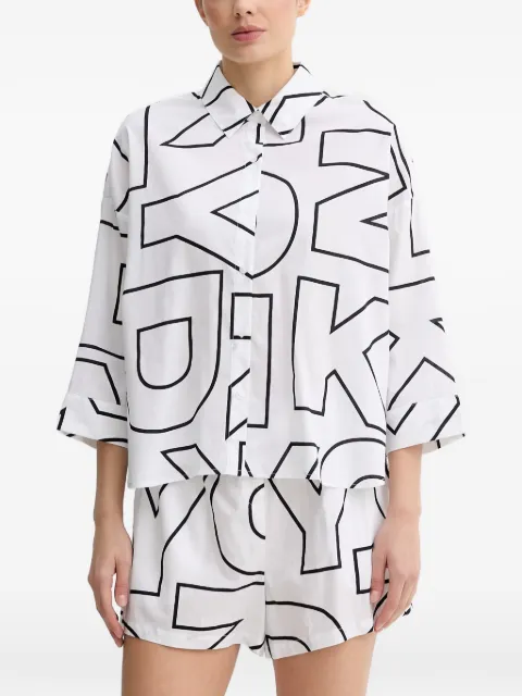 DKNY logo-print pajamas