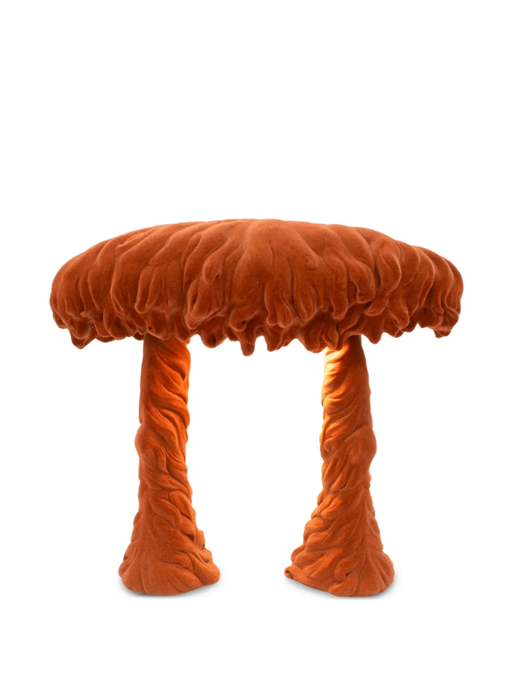 BRAD GUNN Swampstand sculpted side table - Arancione