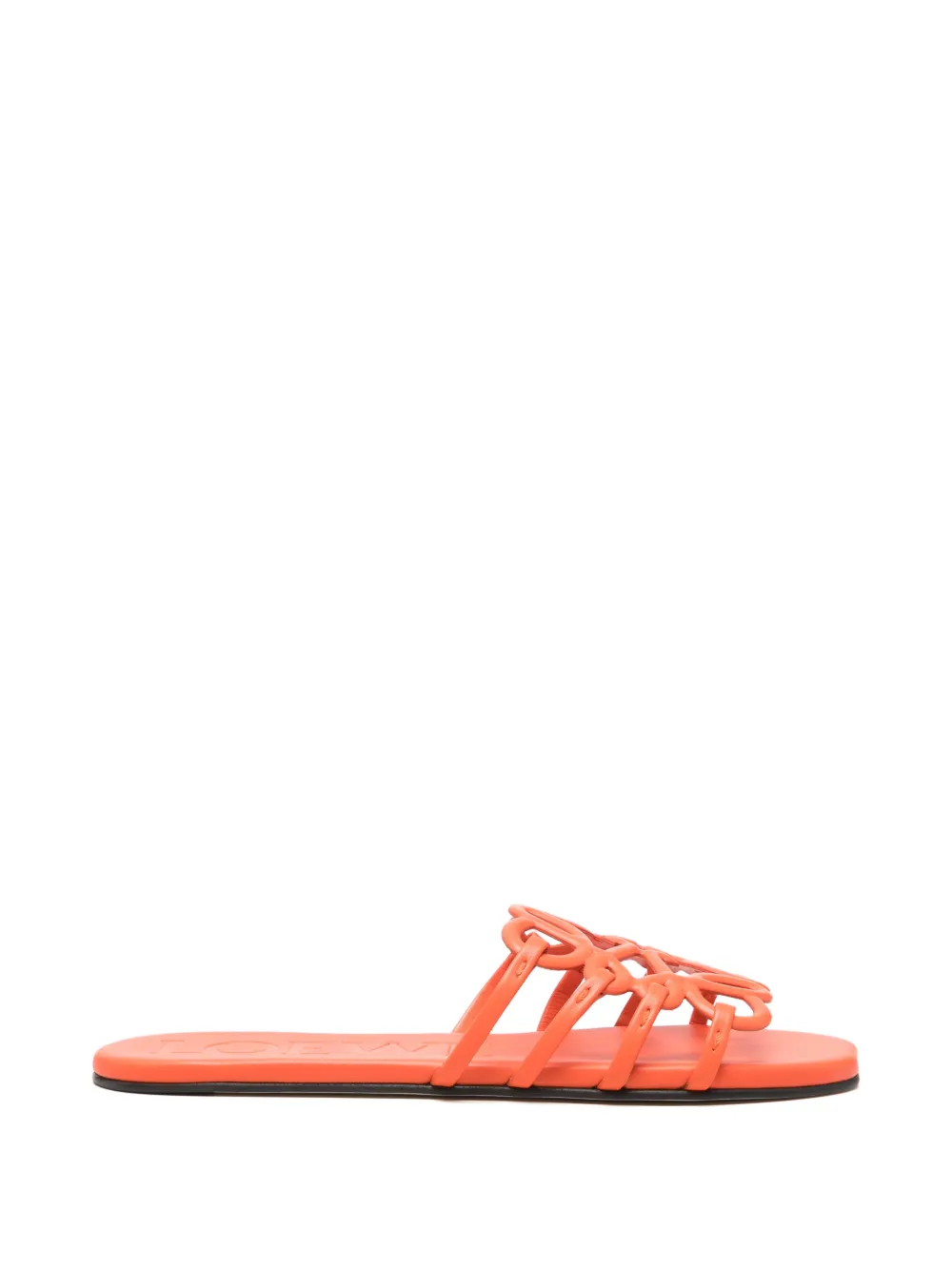 LOEWE Sandalen aus Leder - Orange