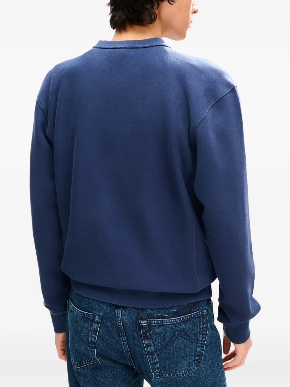 Kenzo Sweater met borduurwerk Blauw