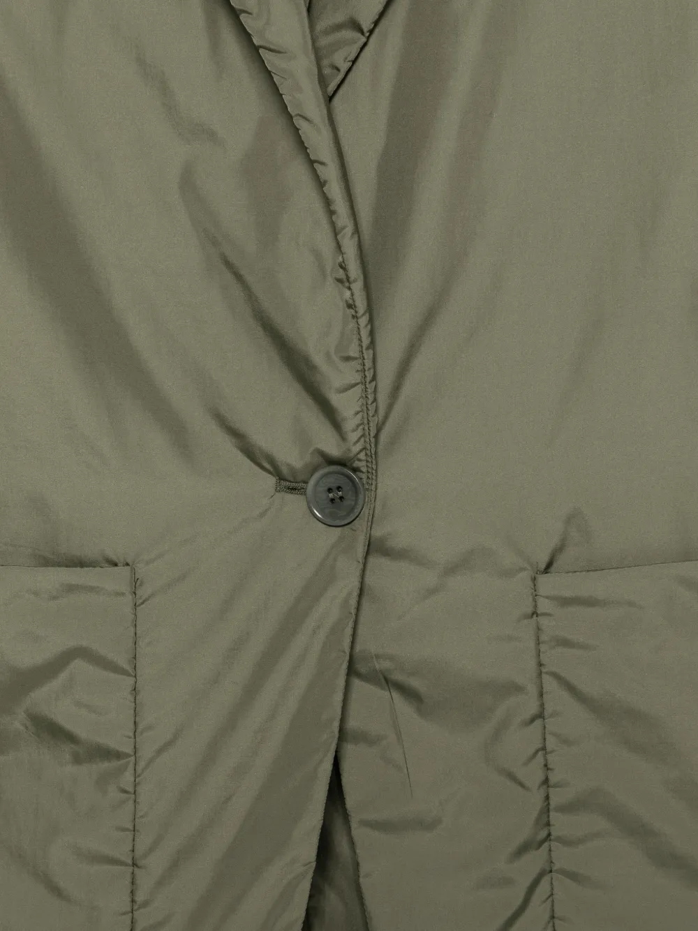 ASPESI Blazer met enkele rij knopen Groen