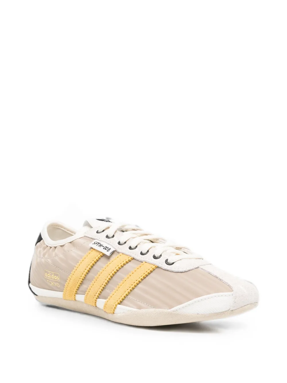adidas S.F.T.M three-stripe panelled sneakers Beige