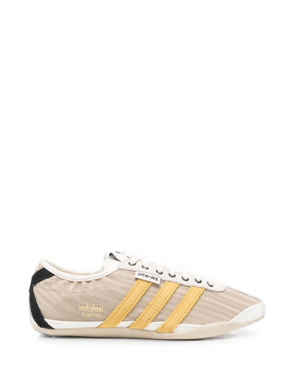 Adidas S.F.T.M three-stripe panelled sneakers Beige