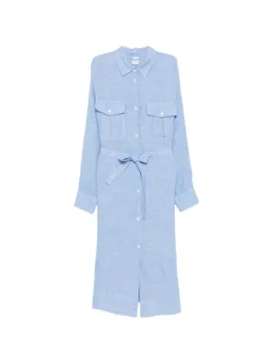 ganni levi's denim dress Ganni Denim Midi Dress