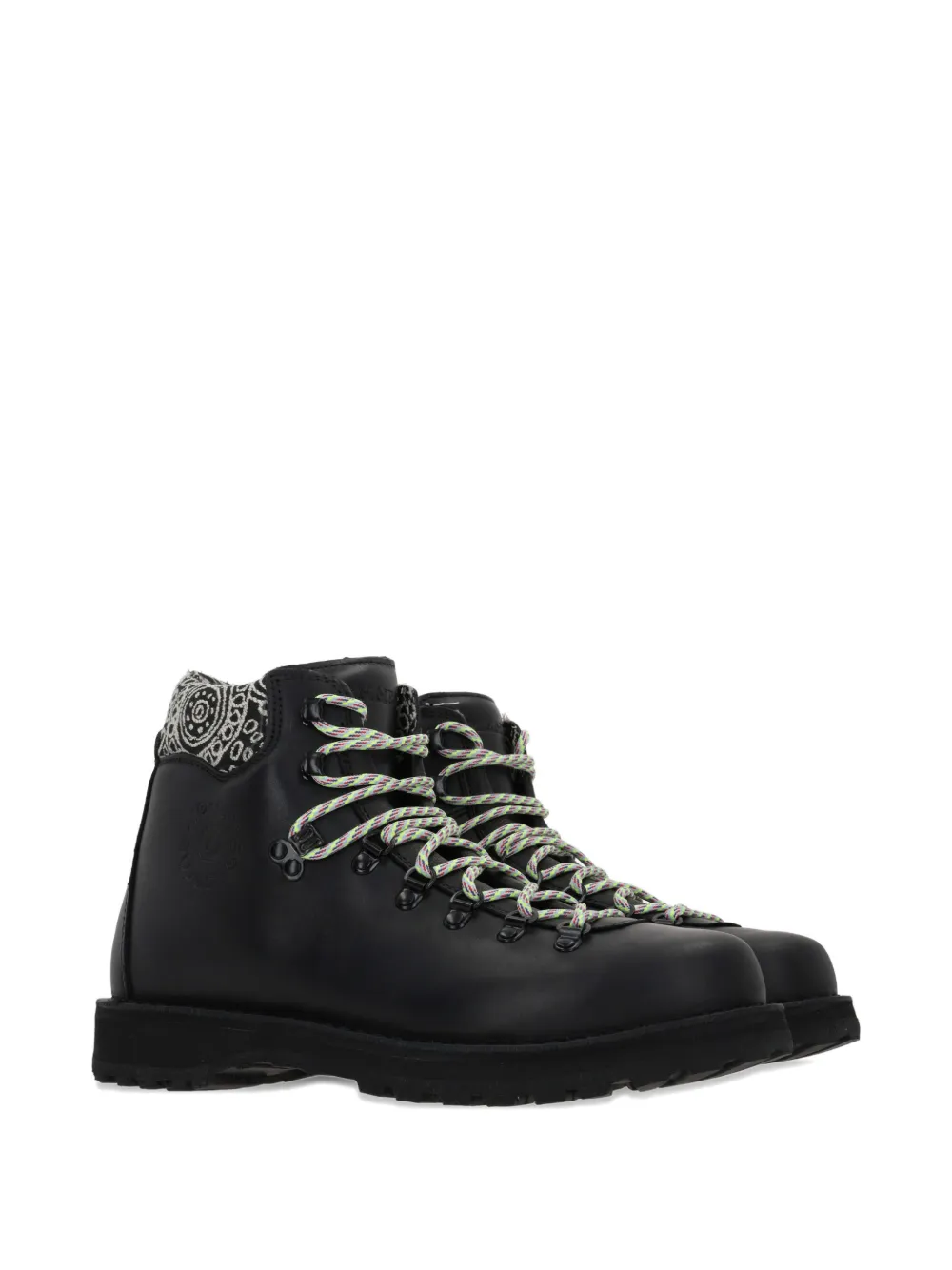 10 CORSO COMO x Diemme Roccia Vet leren laarzen Zwart