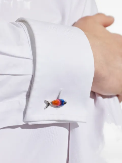 Paul Smith fish-motif cufflinks