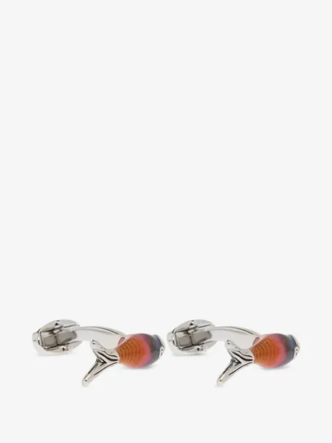Paul Smith Artist Stripe Fish cufflinks