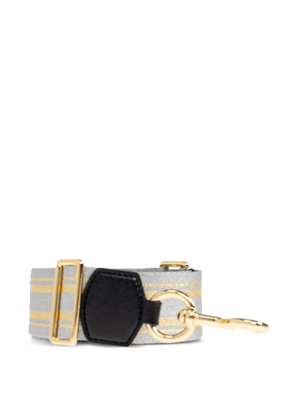 Marc Jacobs The Snapshot leren schoudertas Zilver