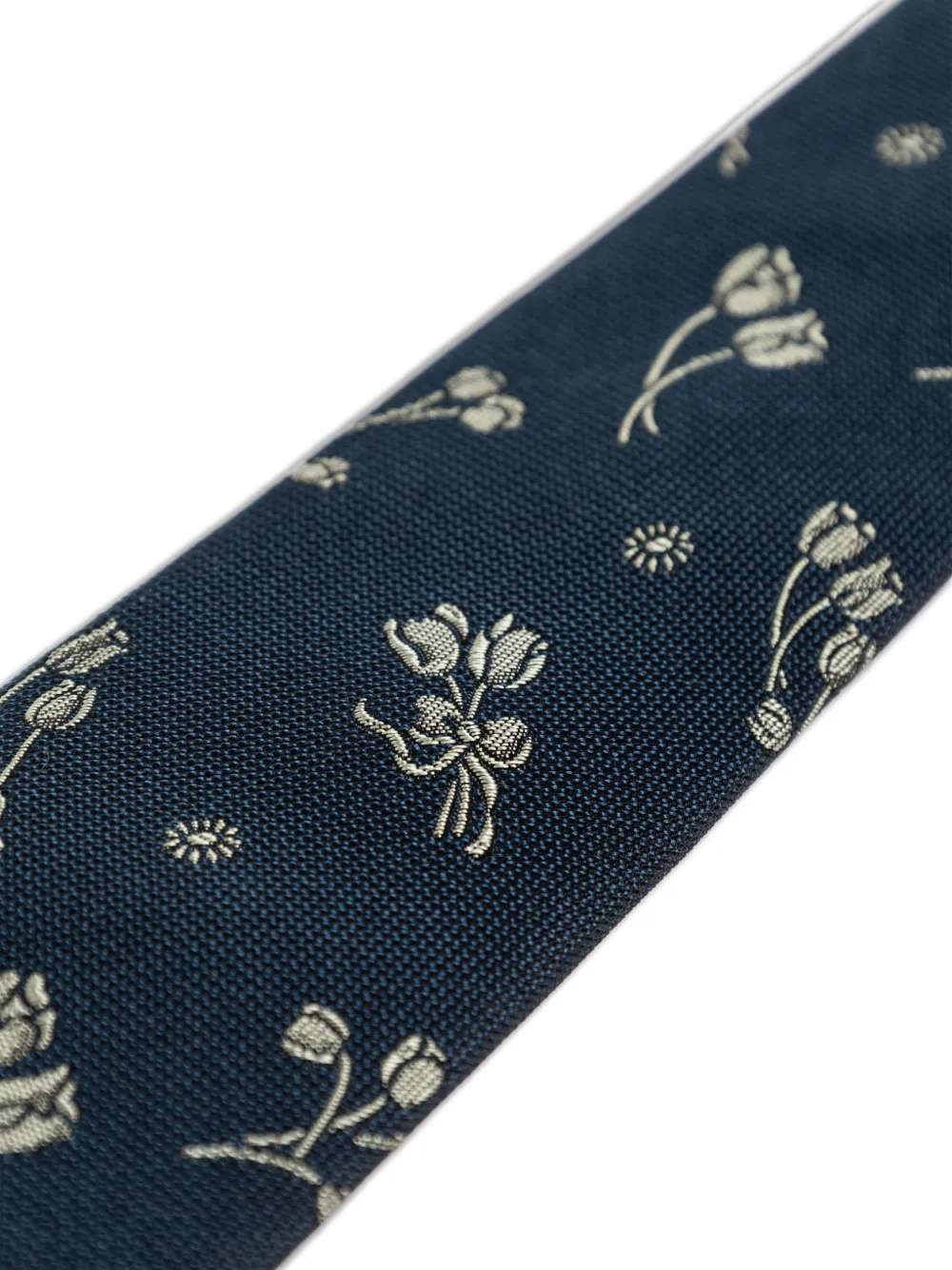 Paul Smith Stropdas met bloemenprint Groen
