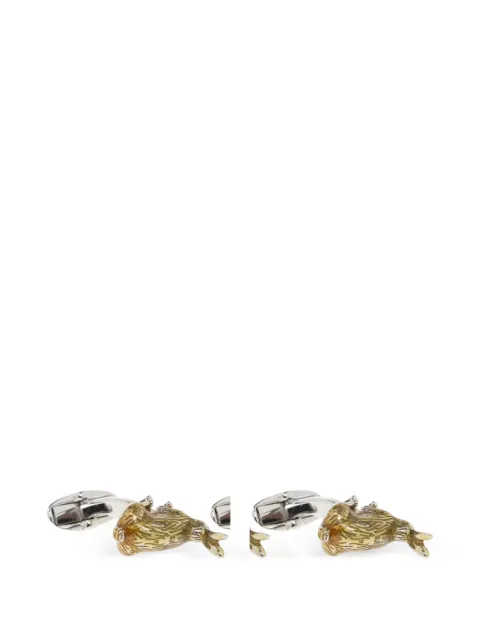 Paul Smith enamel rabbit cufflinks