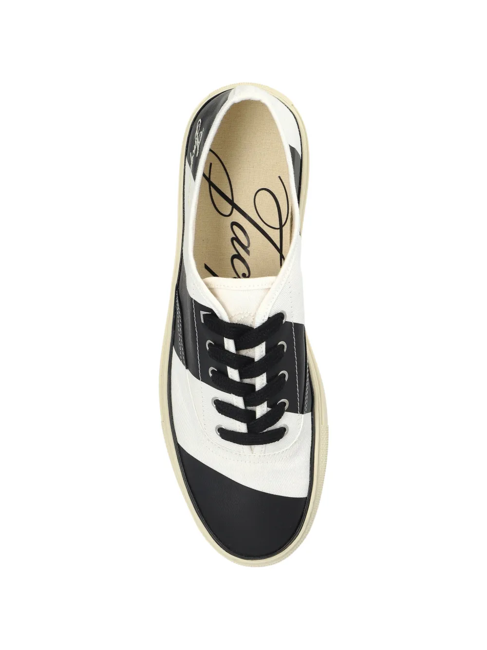 Jacquemus Féfé striped sneakers Zwart