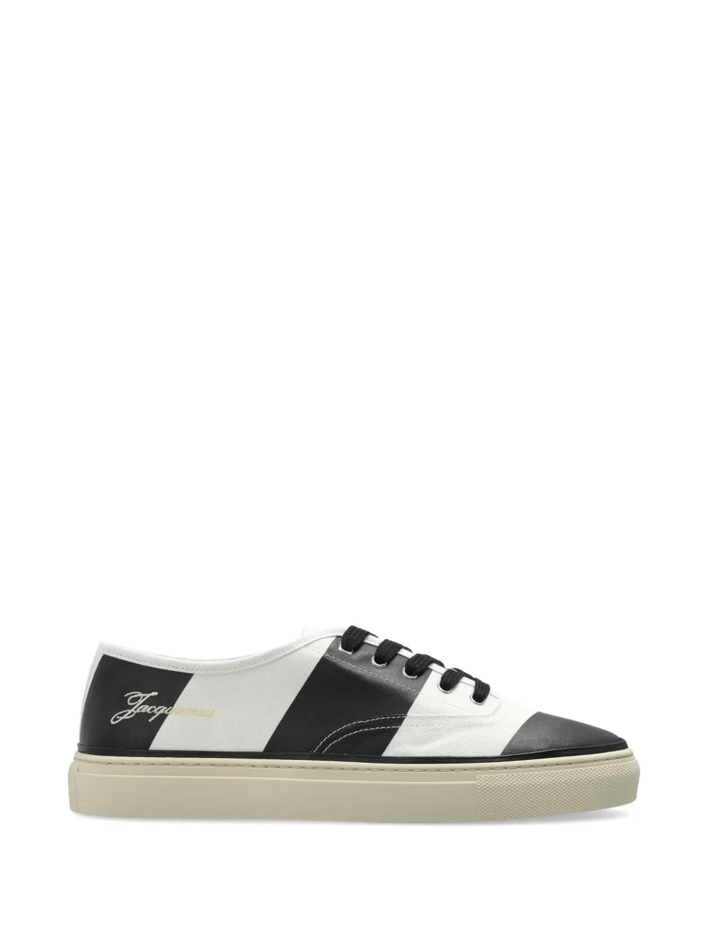 Jacquemus Féfé striped sneakers Zwart