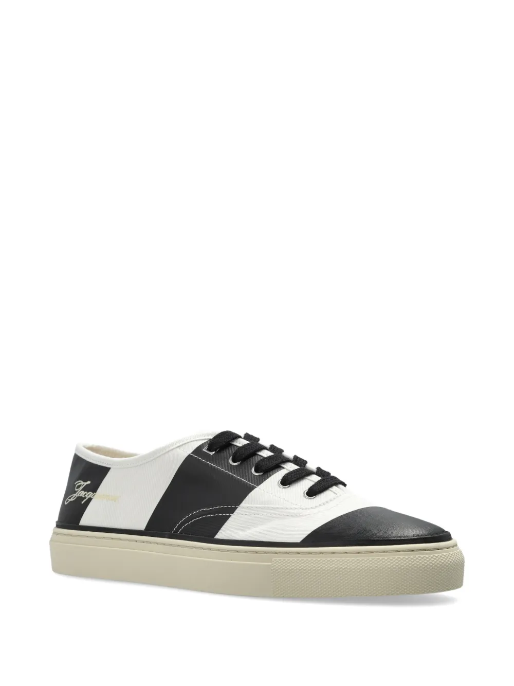 Jacquemus Féfé striped sneakers Zwart