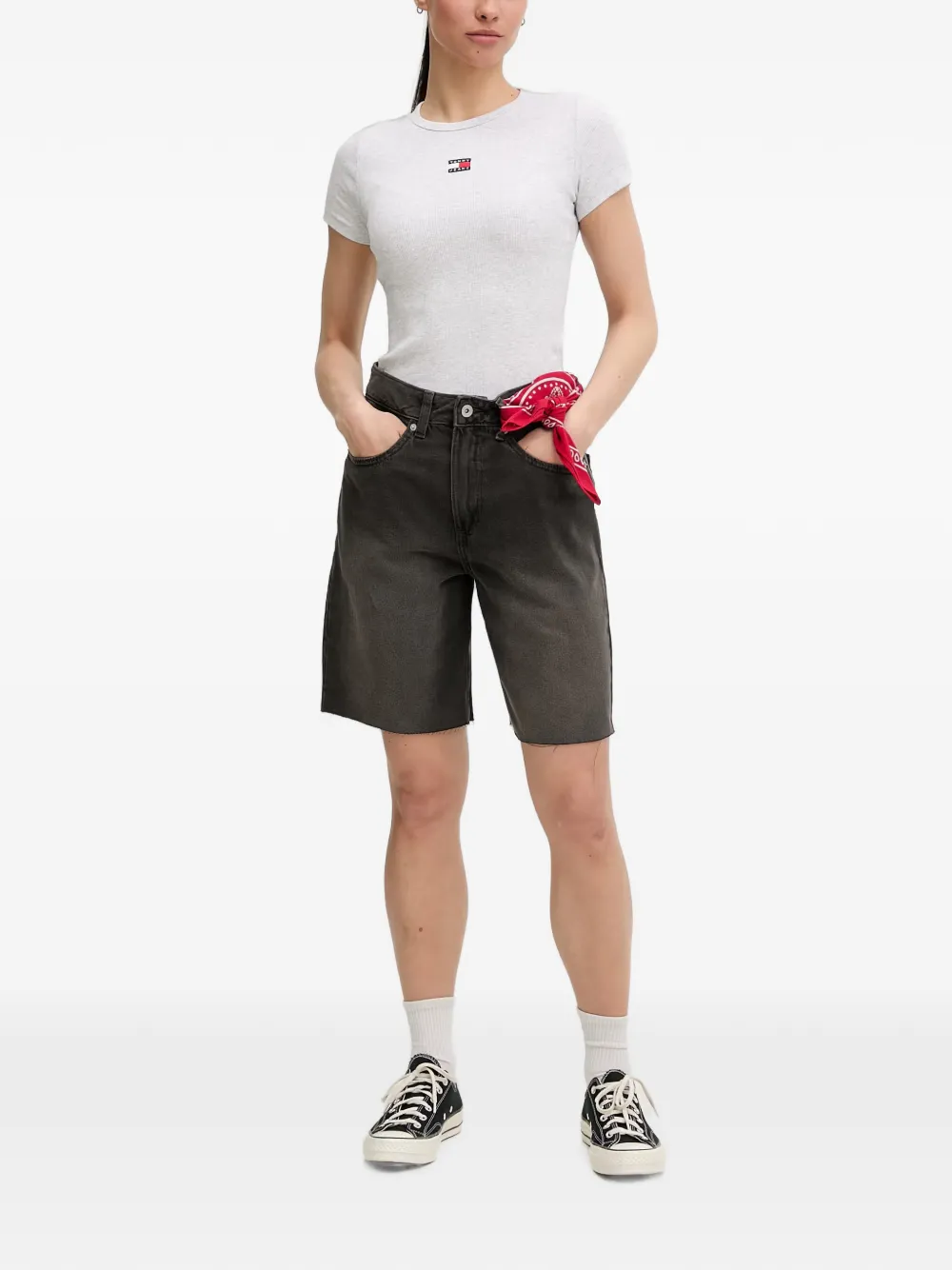 Vans Sirelle shorts met uitgesneden details Zwart