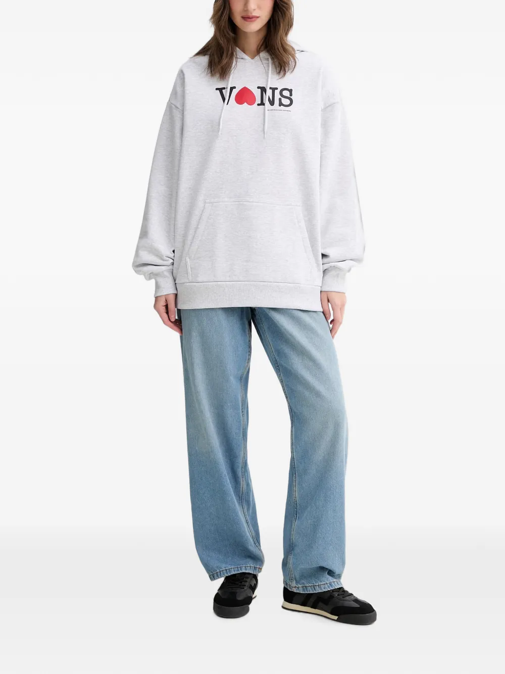 Vans Souvenir pullover hoodie Grijs