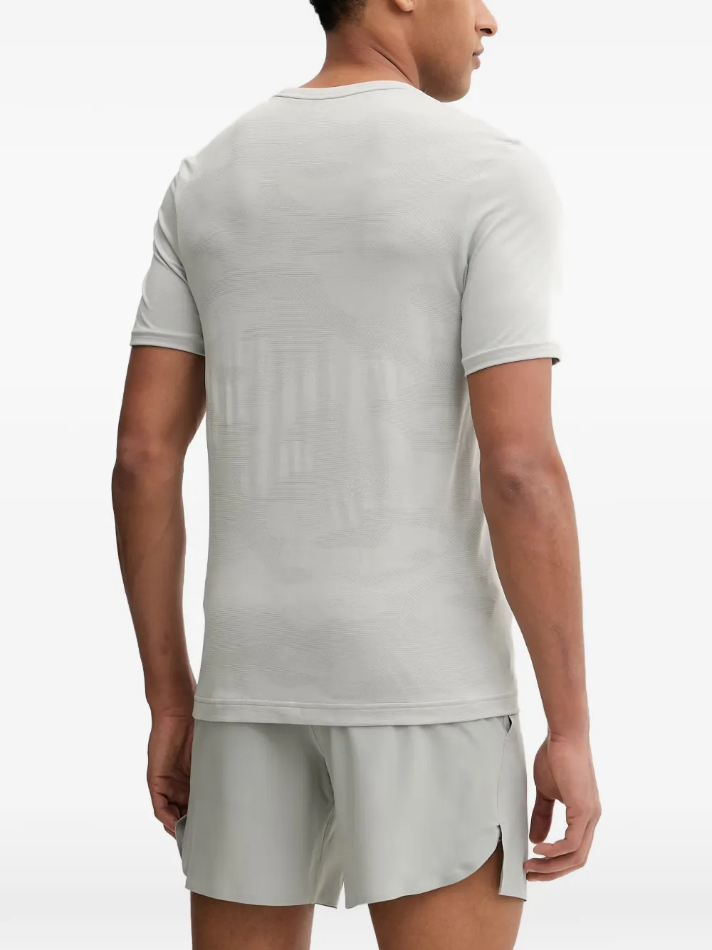 Under Armour Vanish Elite T-shirt met korte mouwen en logo-print Grijs