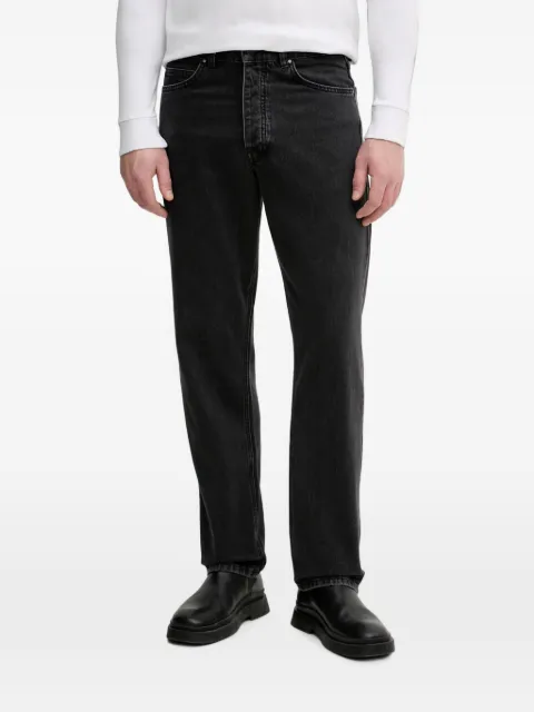 Benetton jeans rectos con efecto desgastado
