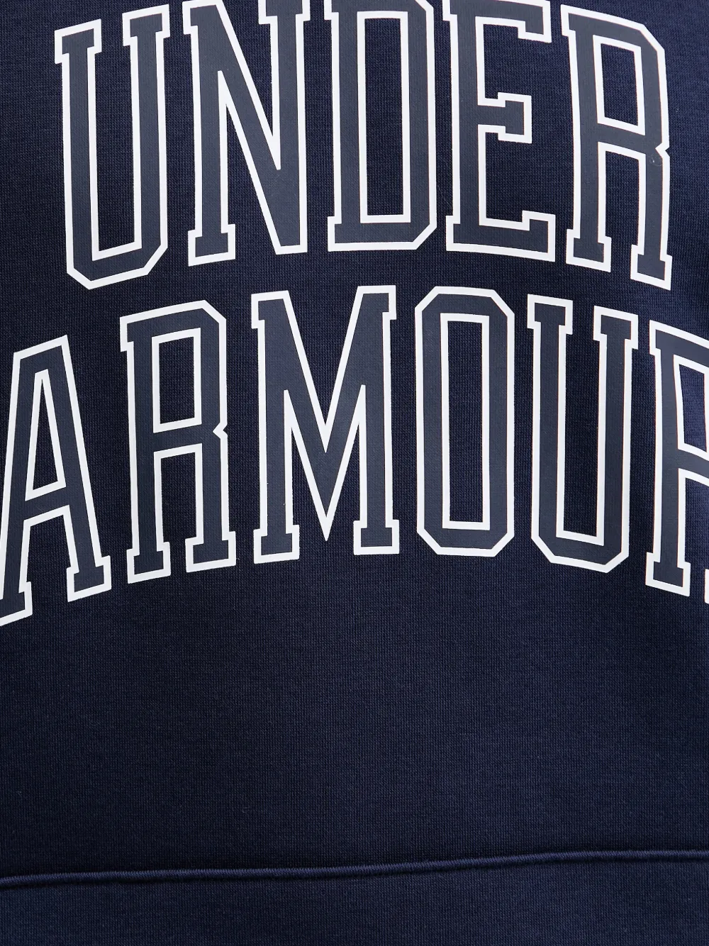 Under Armour Rival hoodie met logoprint en vlakken Blauw