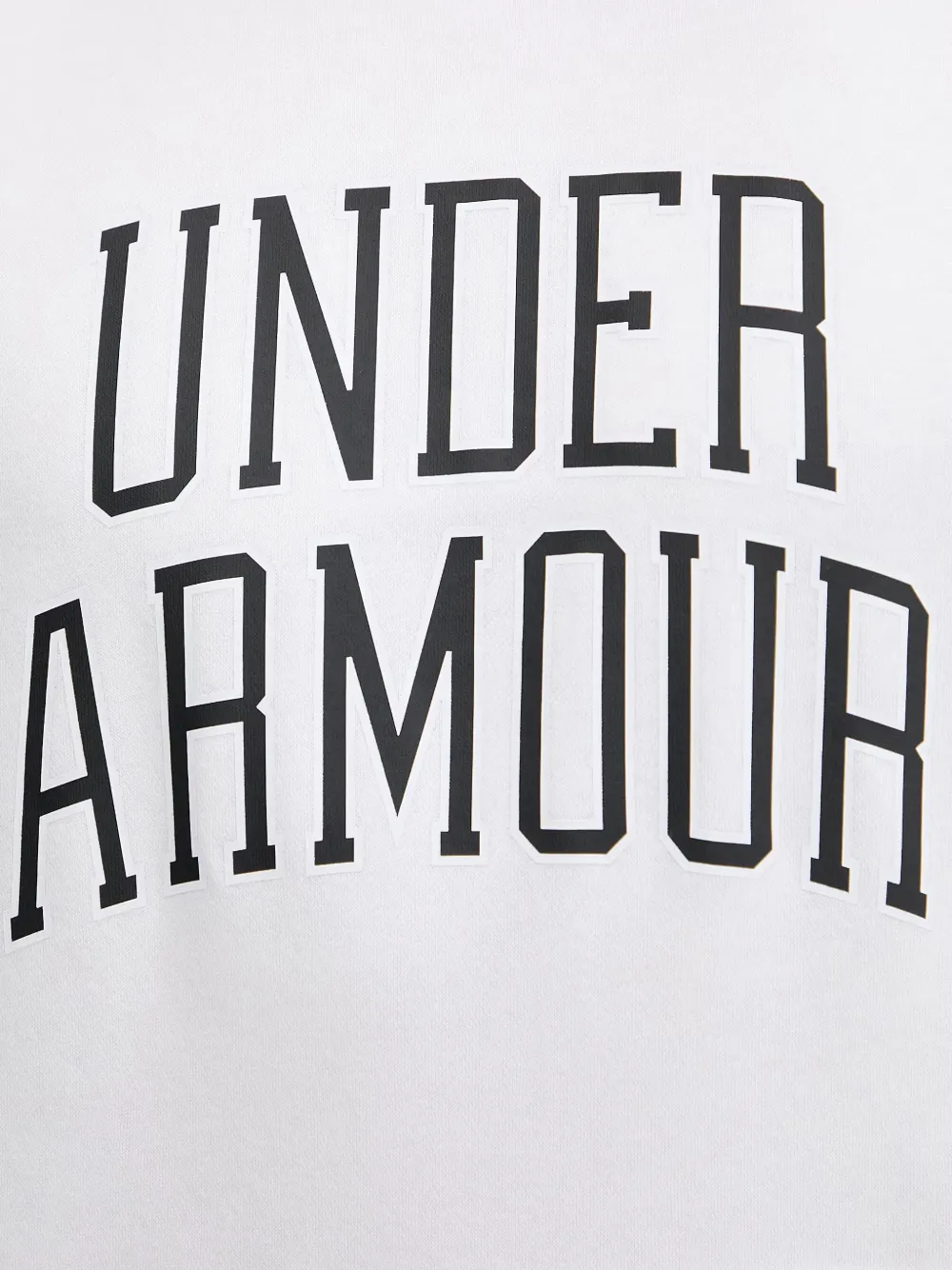 Under Armour Rival hoodie met logo-print en vlakken Wit