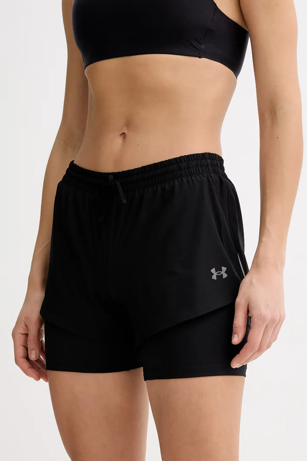 Under Armour Velociti Pro trainingsshorts met logo-print Zwart