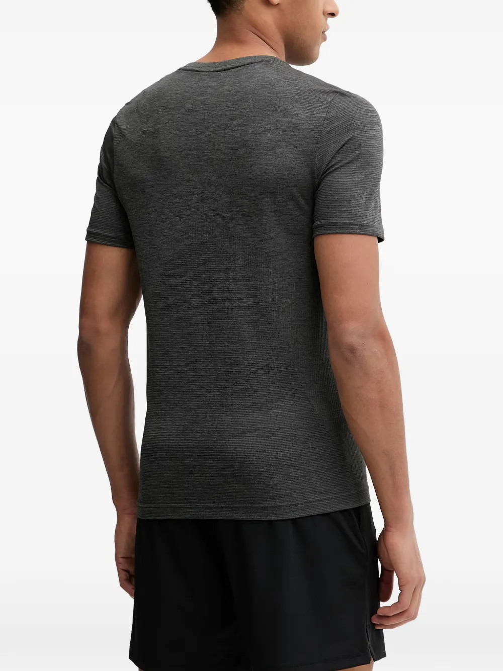 Under Armour Vanish Elite Seamless T-shirt met korte mouwen en logo-print Grijs