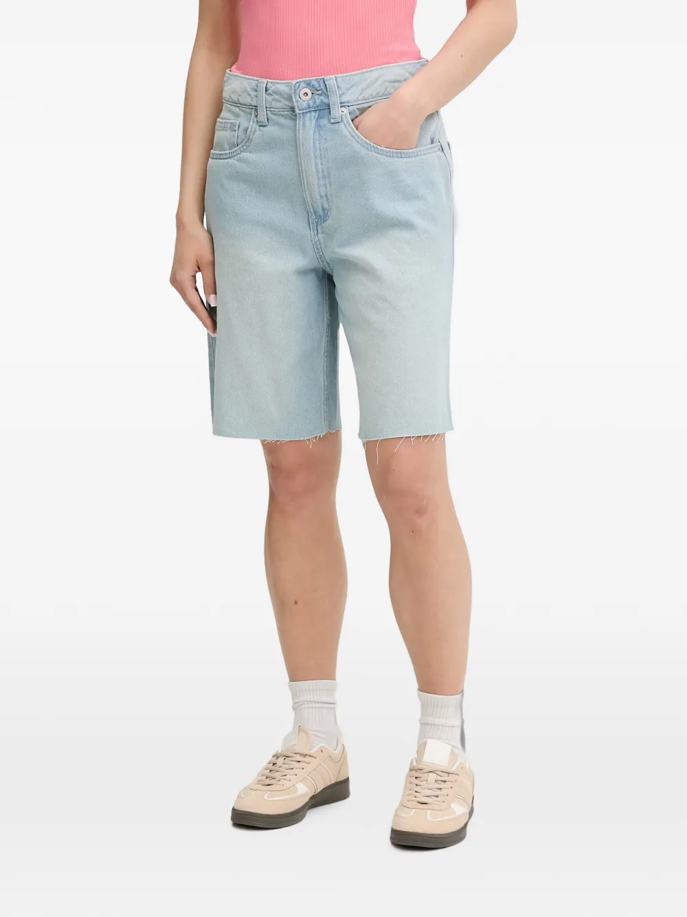 Vans Sirelle cut-off shorts Blauw