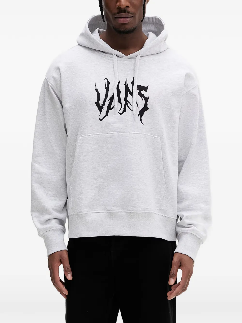 Vans They Are Just Shoes loose pullover hoodie - Grau