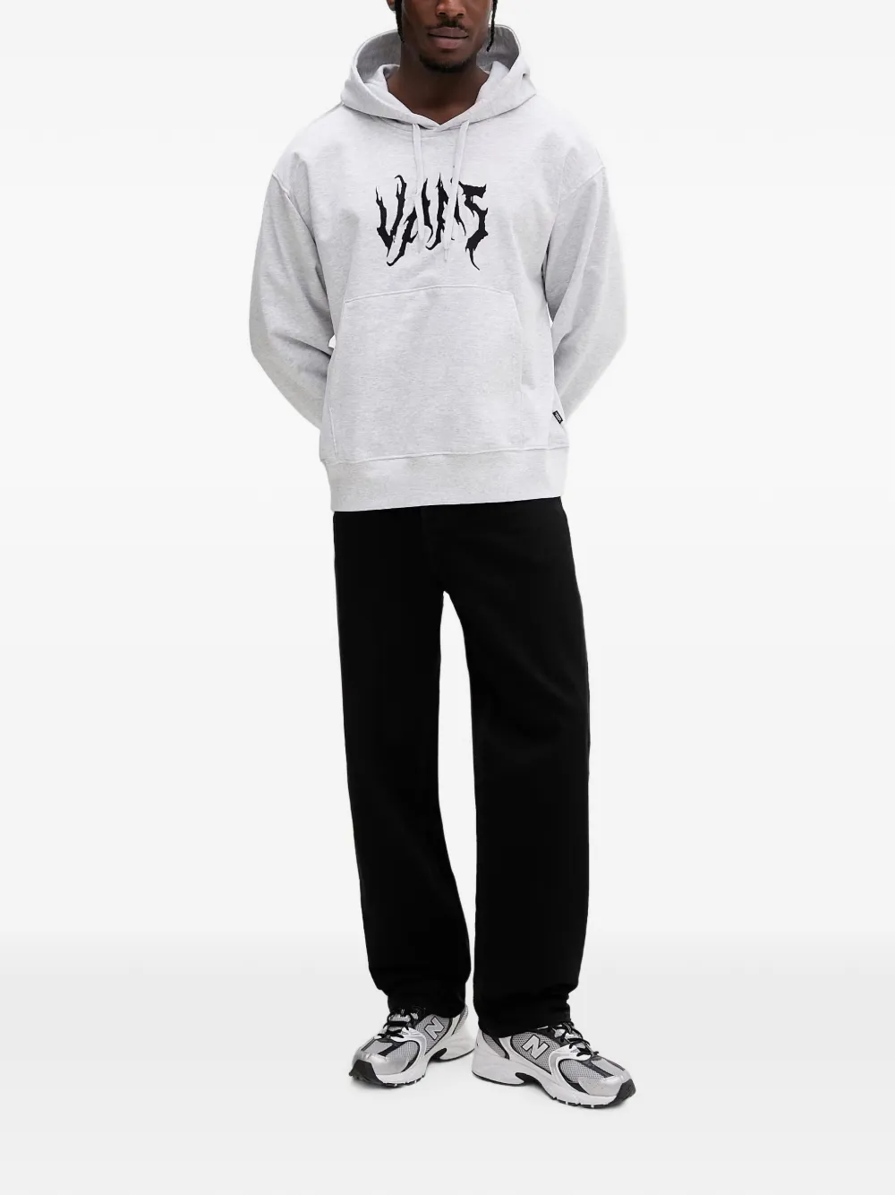 Vans They Are Just Shoes ruimvallende hoodie Grijs