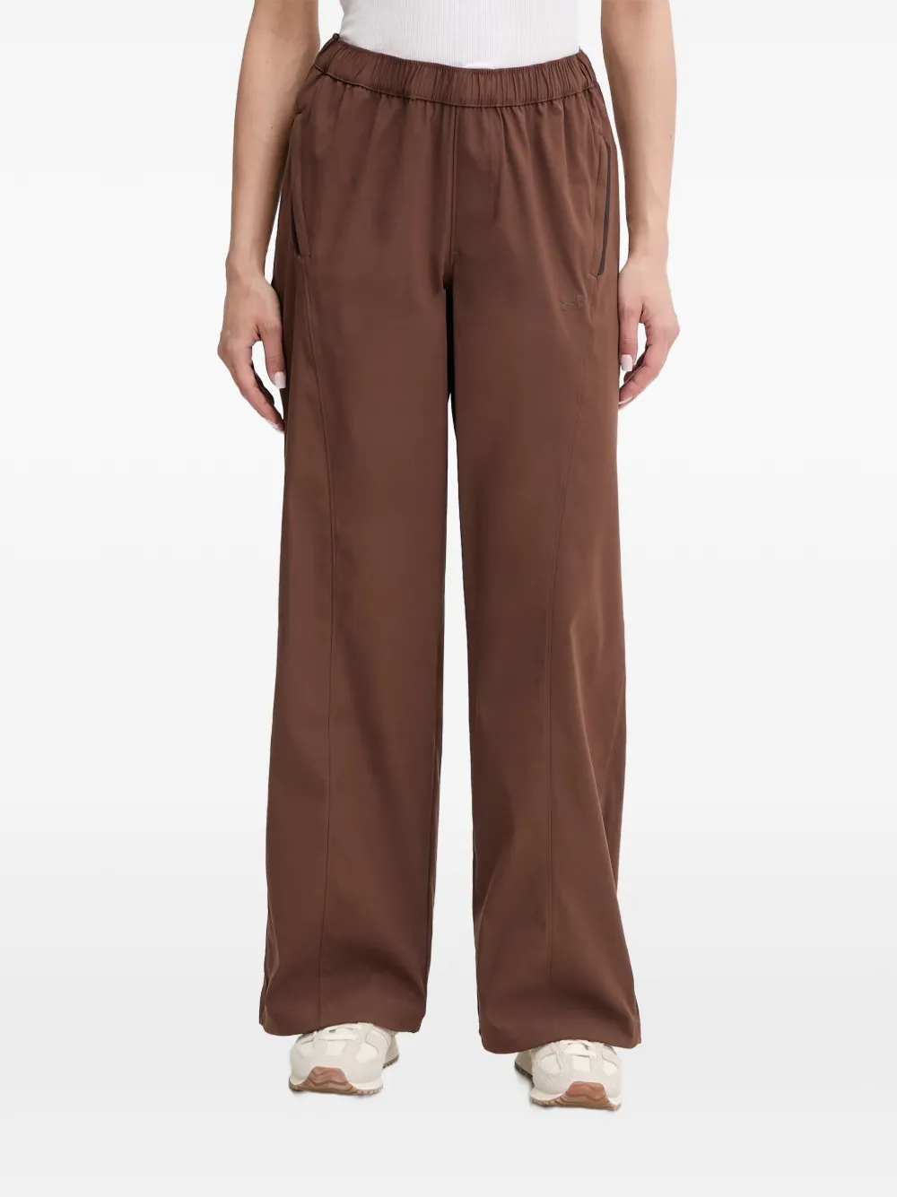 Under Armour Unstoppable Woven elasticated-waistband logo-patch track pants - Marrone