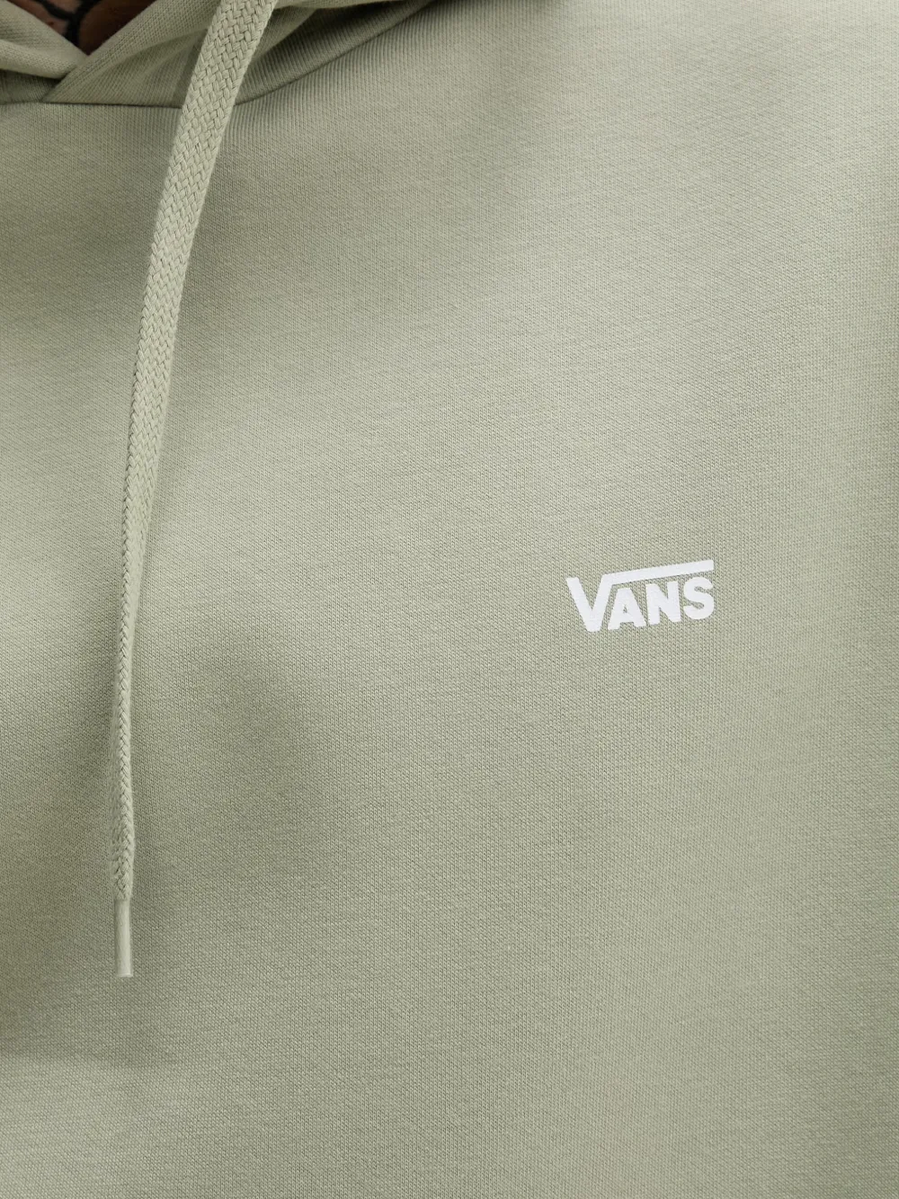 Vans logo-print drawstring hoodie Groen