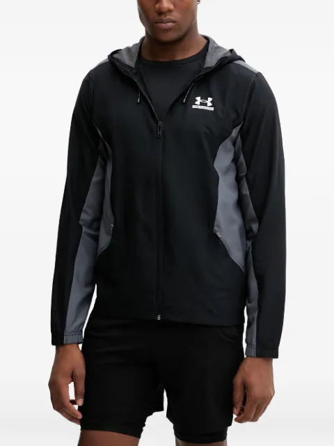 Under Armour Tech™ Sport Woven colour-block drawstring-hood jacket