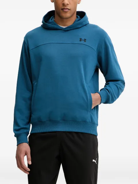 Under Armour Rival Lightweight logo-patch hoodie