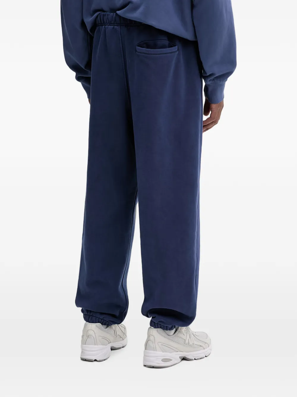 Vans logo-patch track pants Blauw