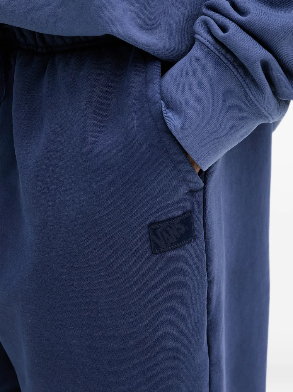 Vans logo-patch track pants Blauw