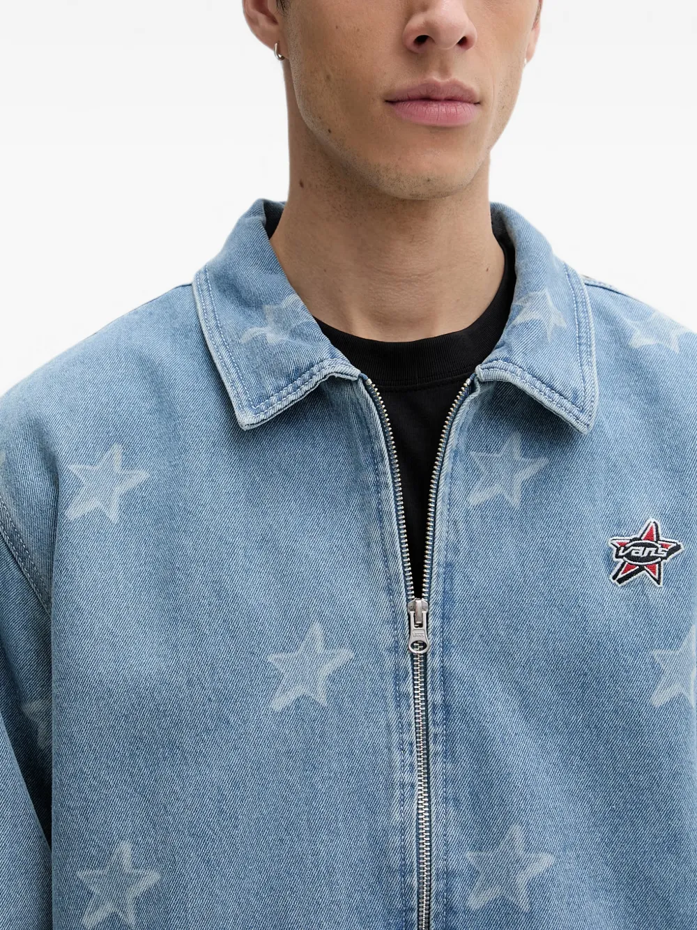 Vans Pomona denim jack Blauw