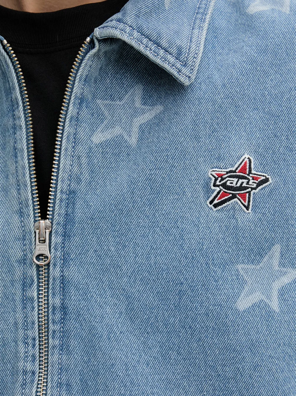 Vans Pomona denim jack Blauw
