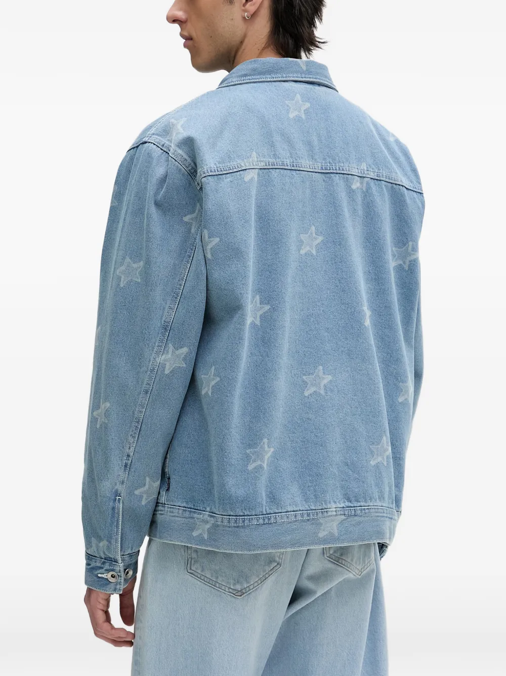 Vans Pomona denim jack Blauw