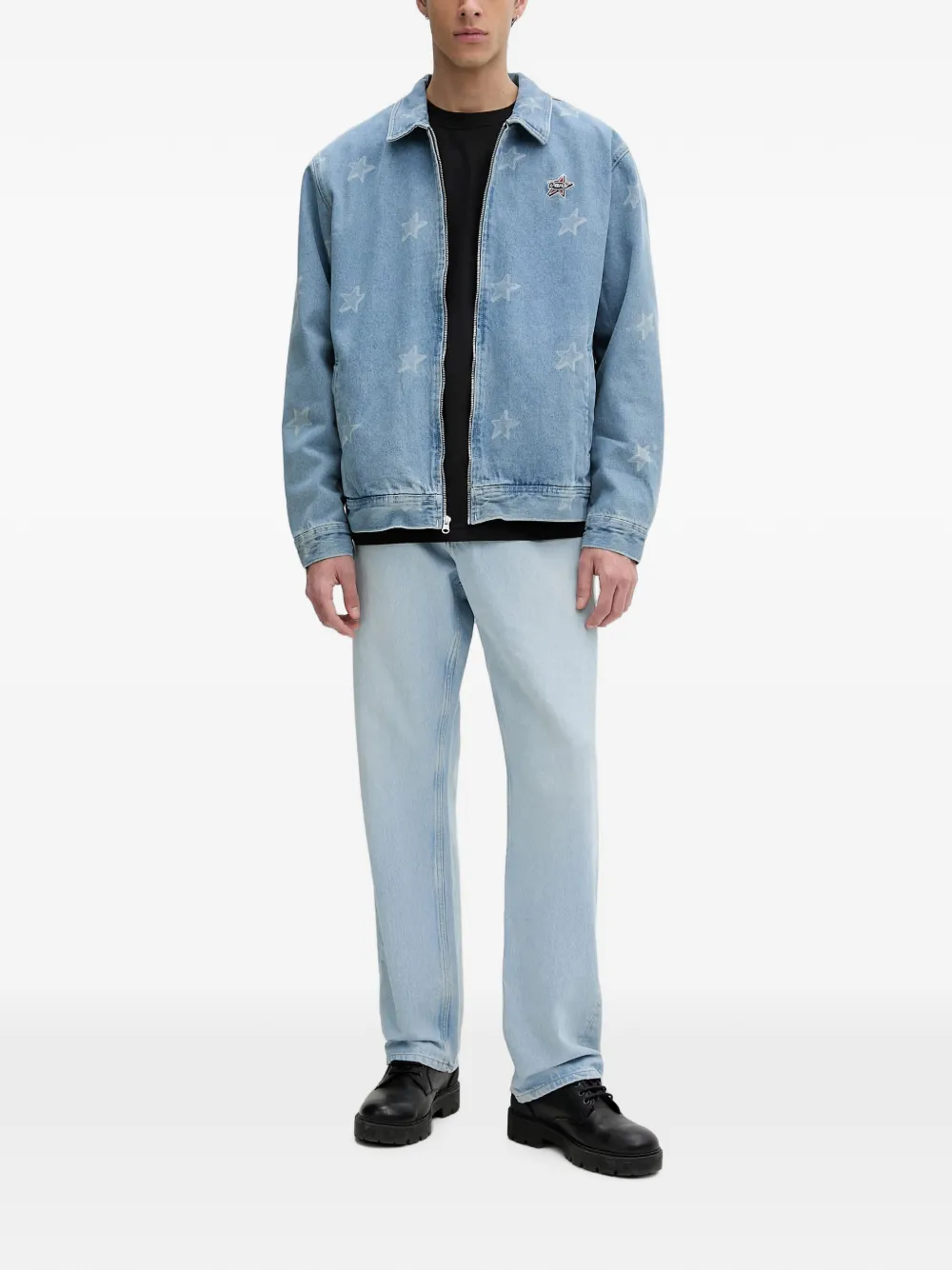 Vans Pomona denim jack Blauw