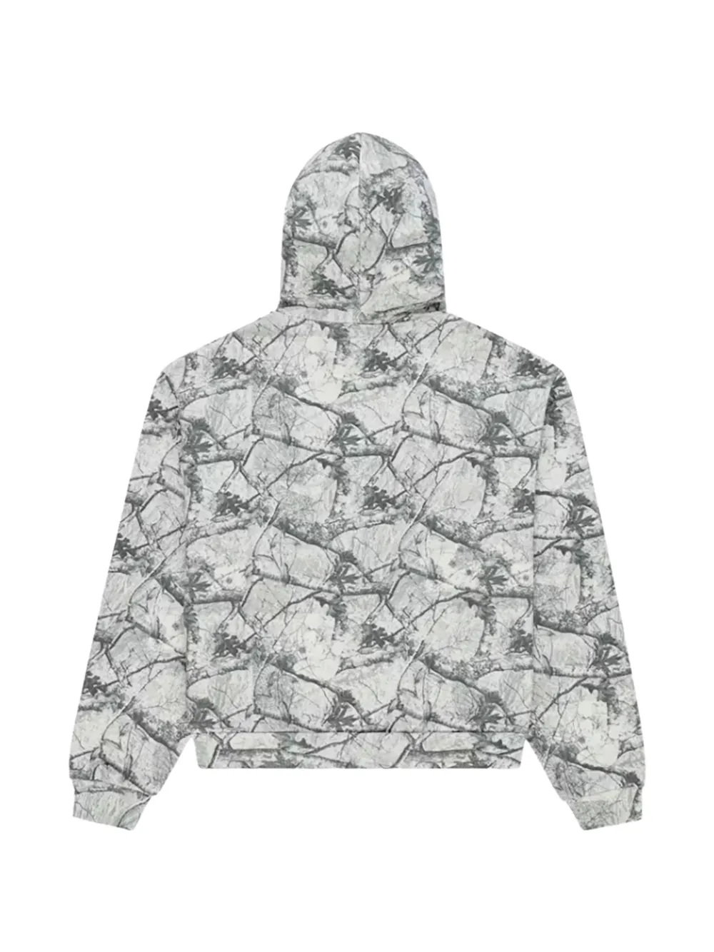 SP5DER Real Tree hoodie met spinnenweb-detail Wit