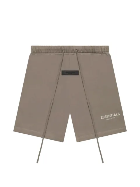 FEAR OF GOD ESSENTIALS Essentials logo-print track shorts
