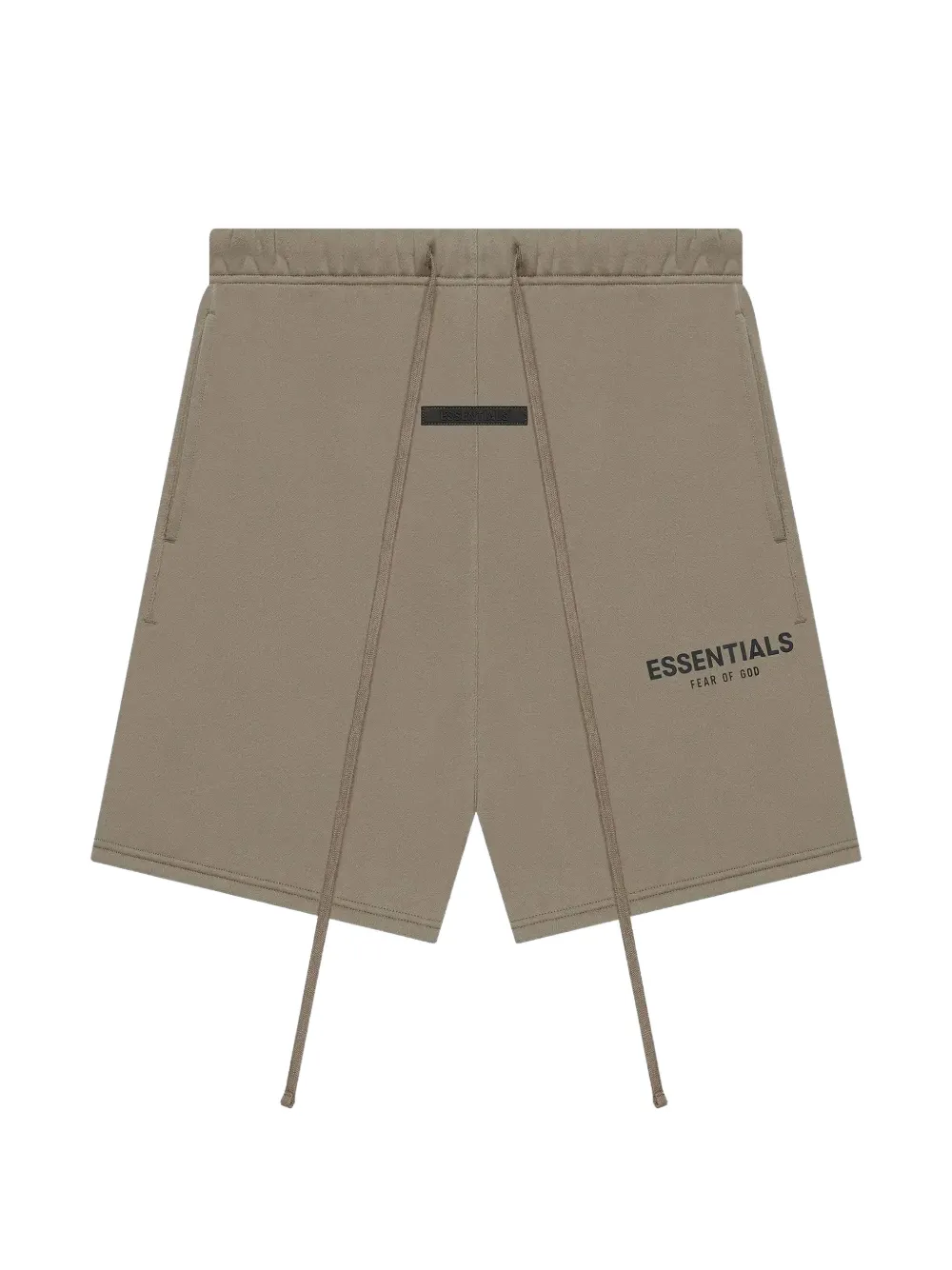 FEAR OF GOD ESSENTIALS Essentials logo-print track shorts - Toni neutri