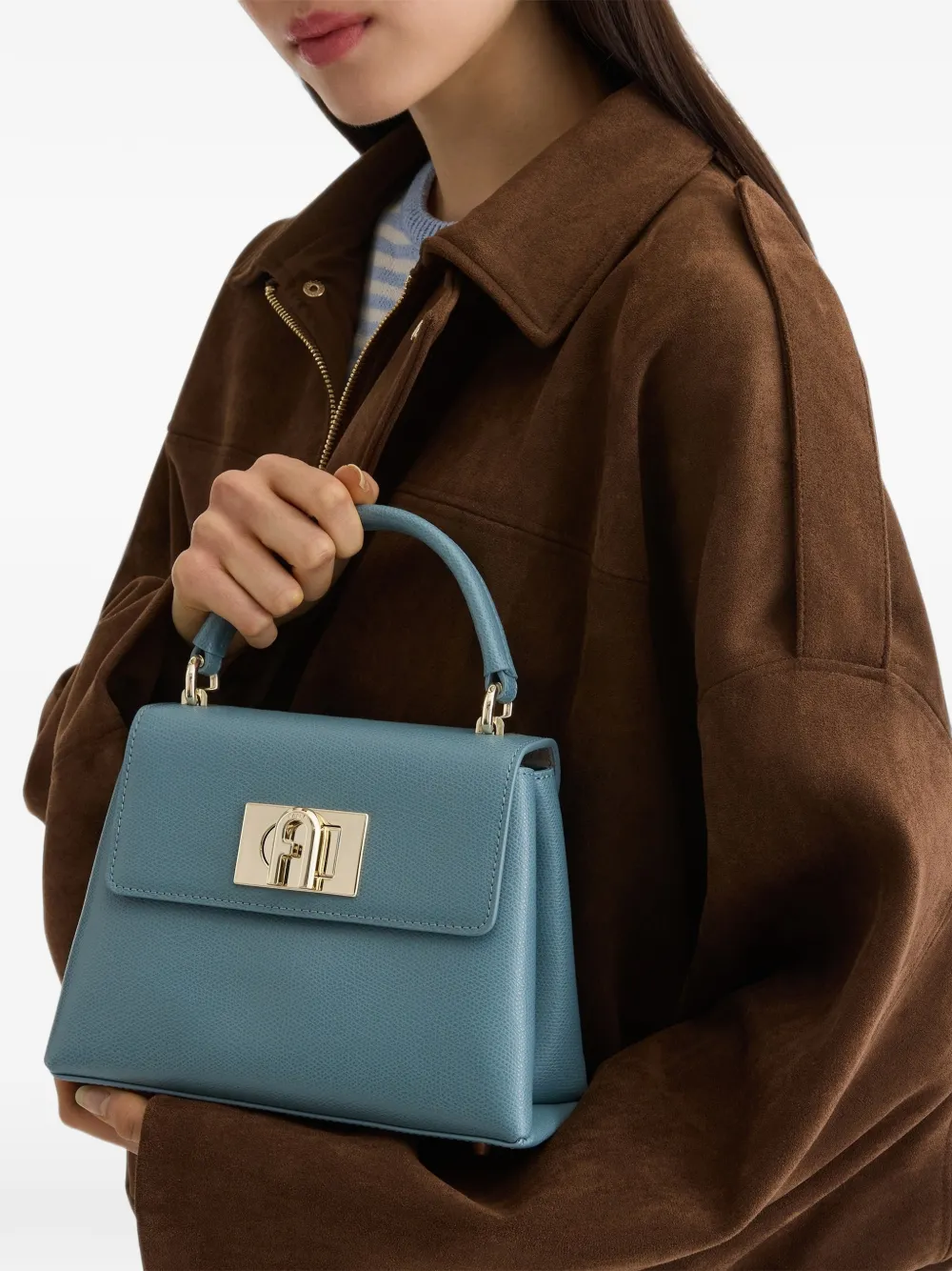 Furla 1927 Arch shopper Blauw